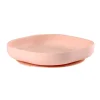 BÉABA Couverts, Vaisselle Et Bavoirs>Assiette Silicone Ventouse Light Pink