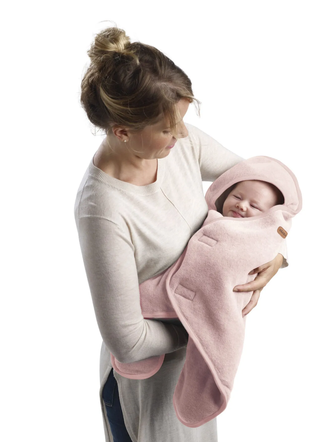 BÉABA Chancelieres Et Nids D'Ange>Babynomade® Double Polaire Dusty Rose