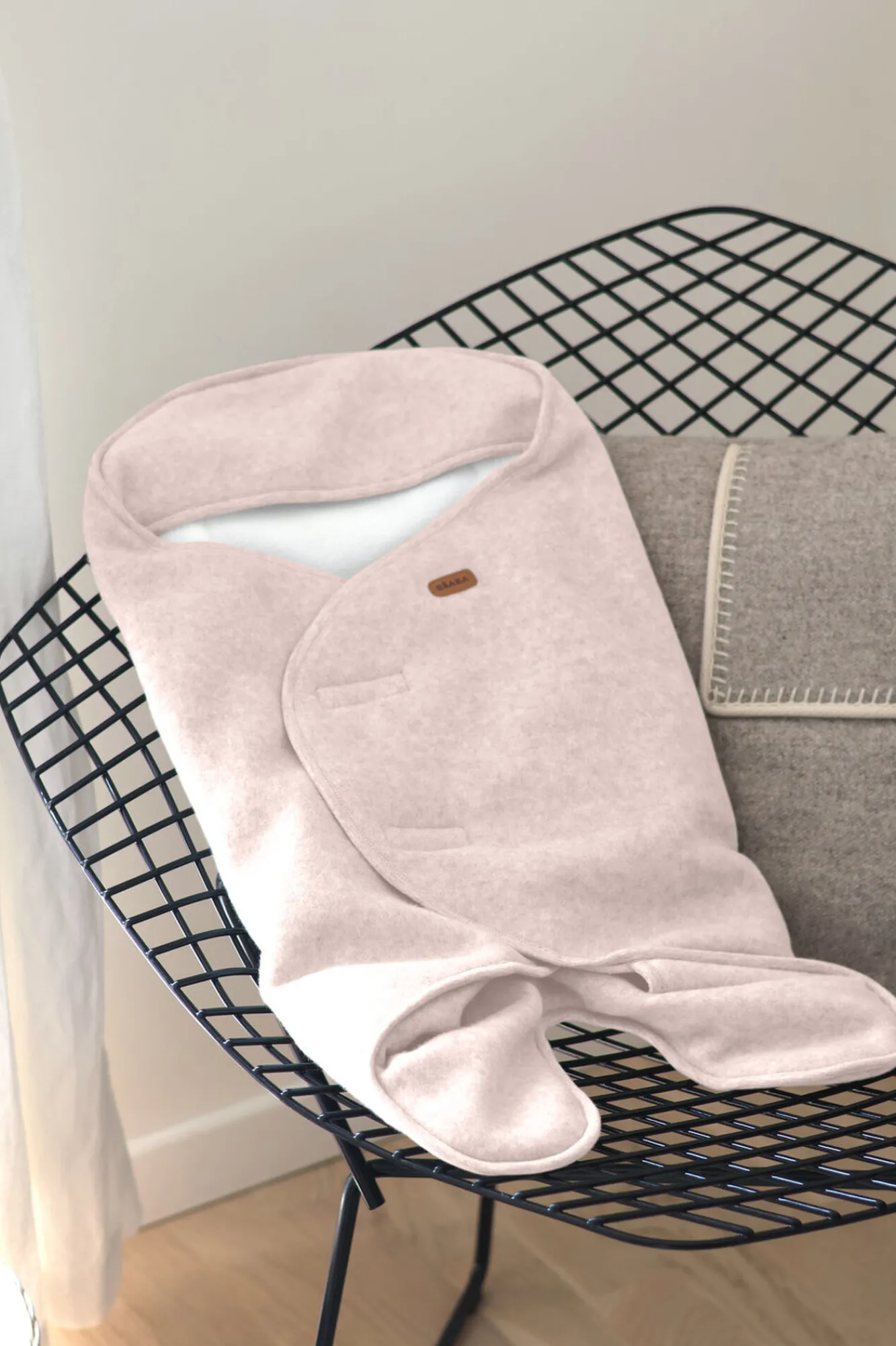 BÉABA Chancelieres Et Nids D'Ange>Babynomade® Double Polaire Dusty Rose