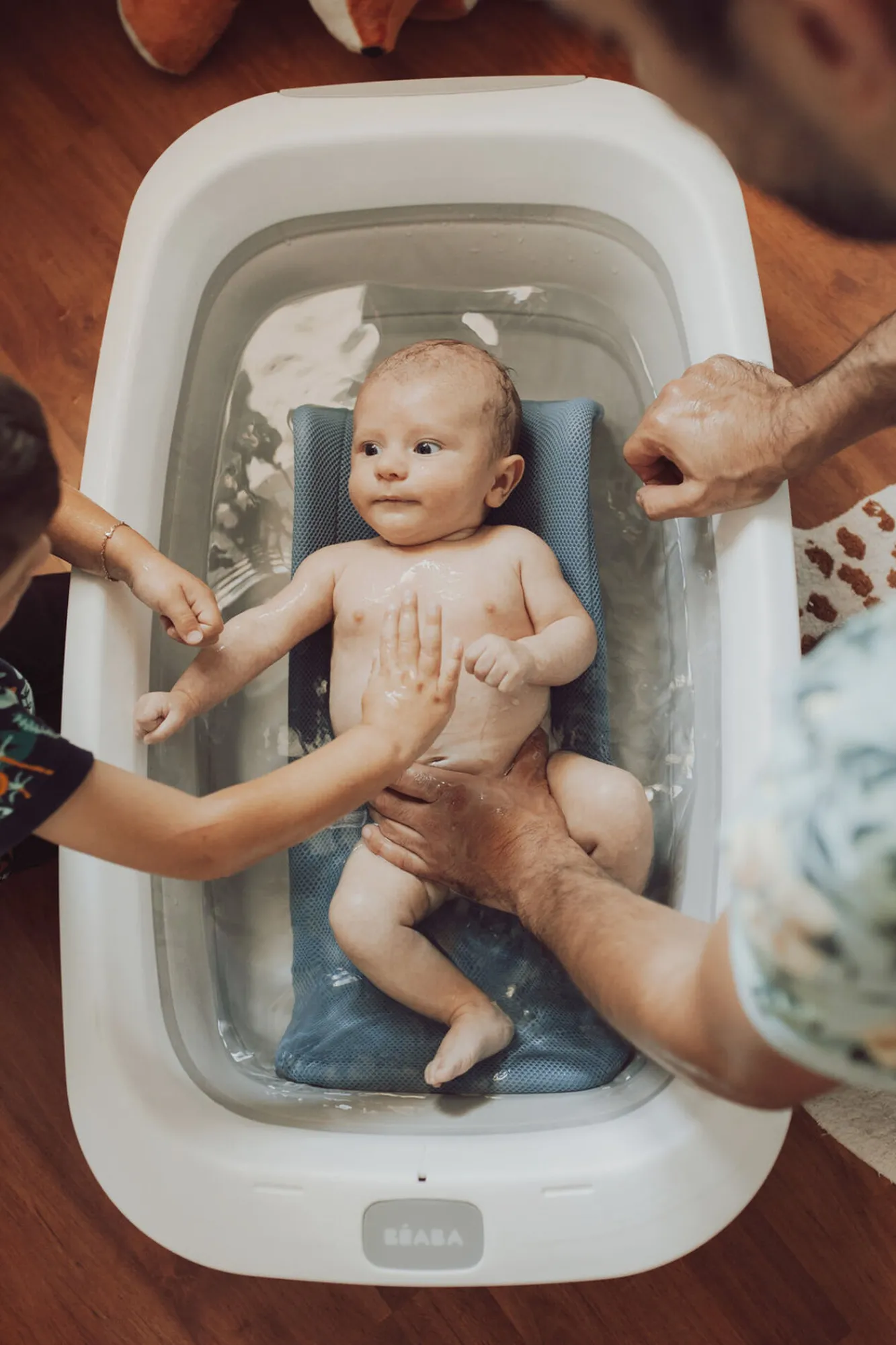 BÉABA Baignoires Et Accessoires>Baignoire Eazy Pop Velvet Grey