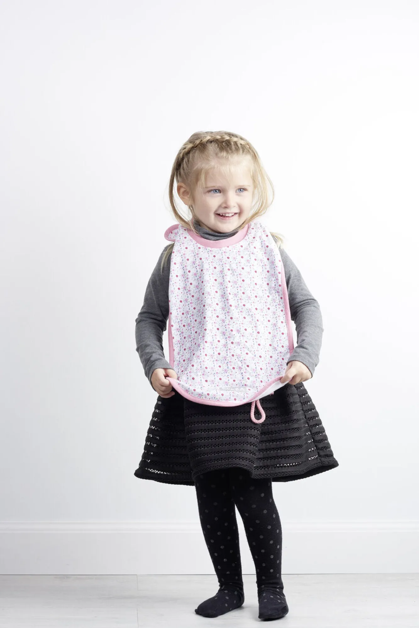 BÉABA Couverts, Vaisselle Et Bavoirs>Bavoir Coton Flowers