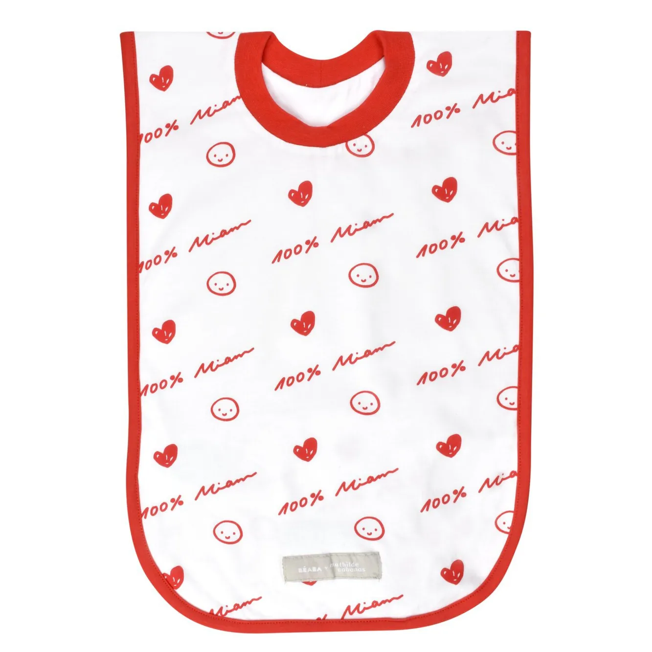 BÉABA Couverts, Vaisselle Et Bavoirs>Bavoir Coton Mathilde Cabanas