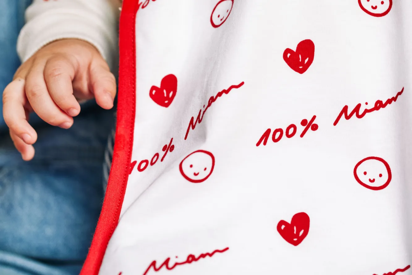 BÉABA Couverts, Vaisselle Et Bavoirs>Bavoir Coton Mathilde Cabanas