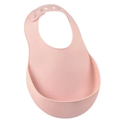 BÉABA Couverts, Vaisselle Et Bavoirs>Bavoir Silicone Old Pink