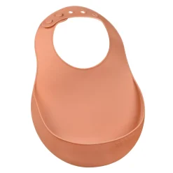 BÉABA Couverts, Vaisselle Et Bavoirs>Bavoir Silicone Terracotta