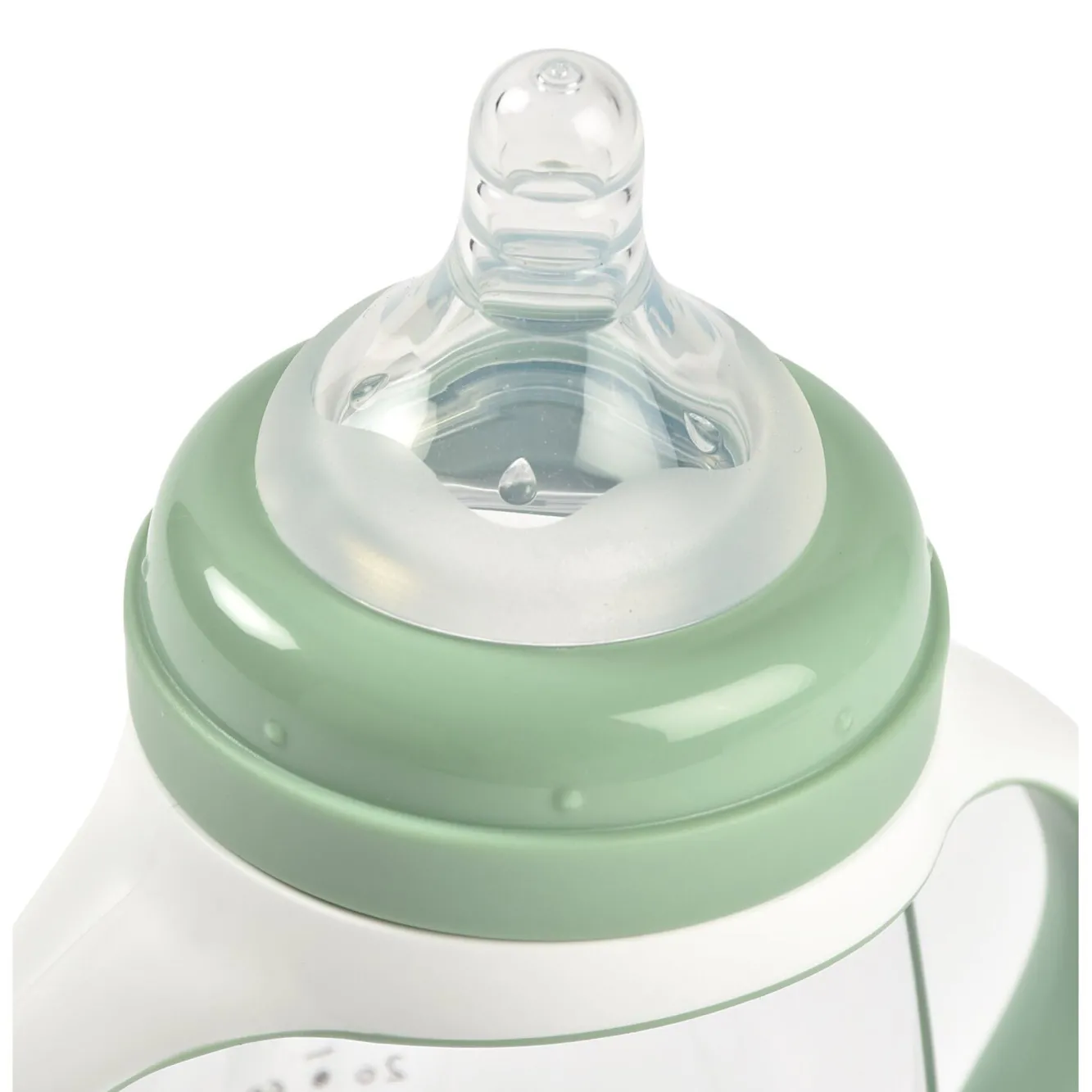 BÉABA Couverts, Vaisselle Et Bavoirs>Biberon D'Apprentissage 2 En 1 210 Ml Sage Green