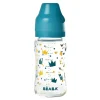BÉABA Biberons Et Accessoires>Biberon Verre Col Large 240Ml Blue