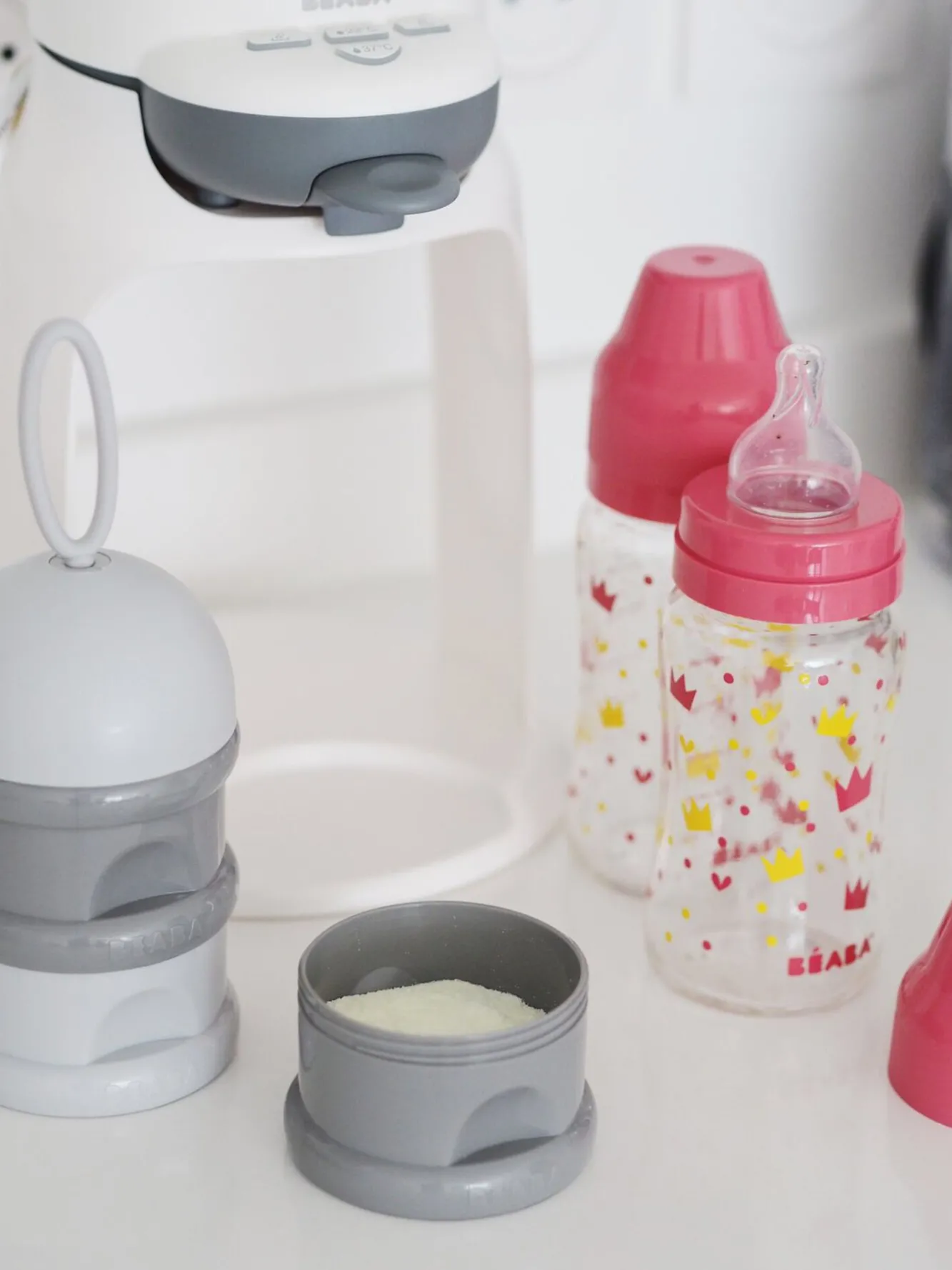 BÉABA Doseurs De Lait>Boite Doseuse De Lait Empilable Grey