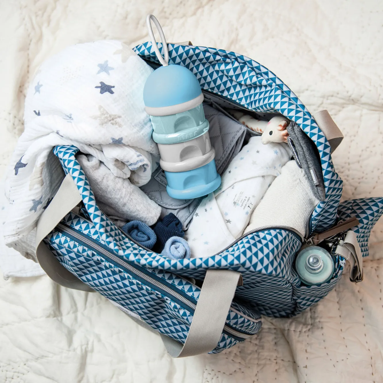 BÉABA Doseurs De Lait>Boite Doseuse De Lait Empilable Blue