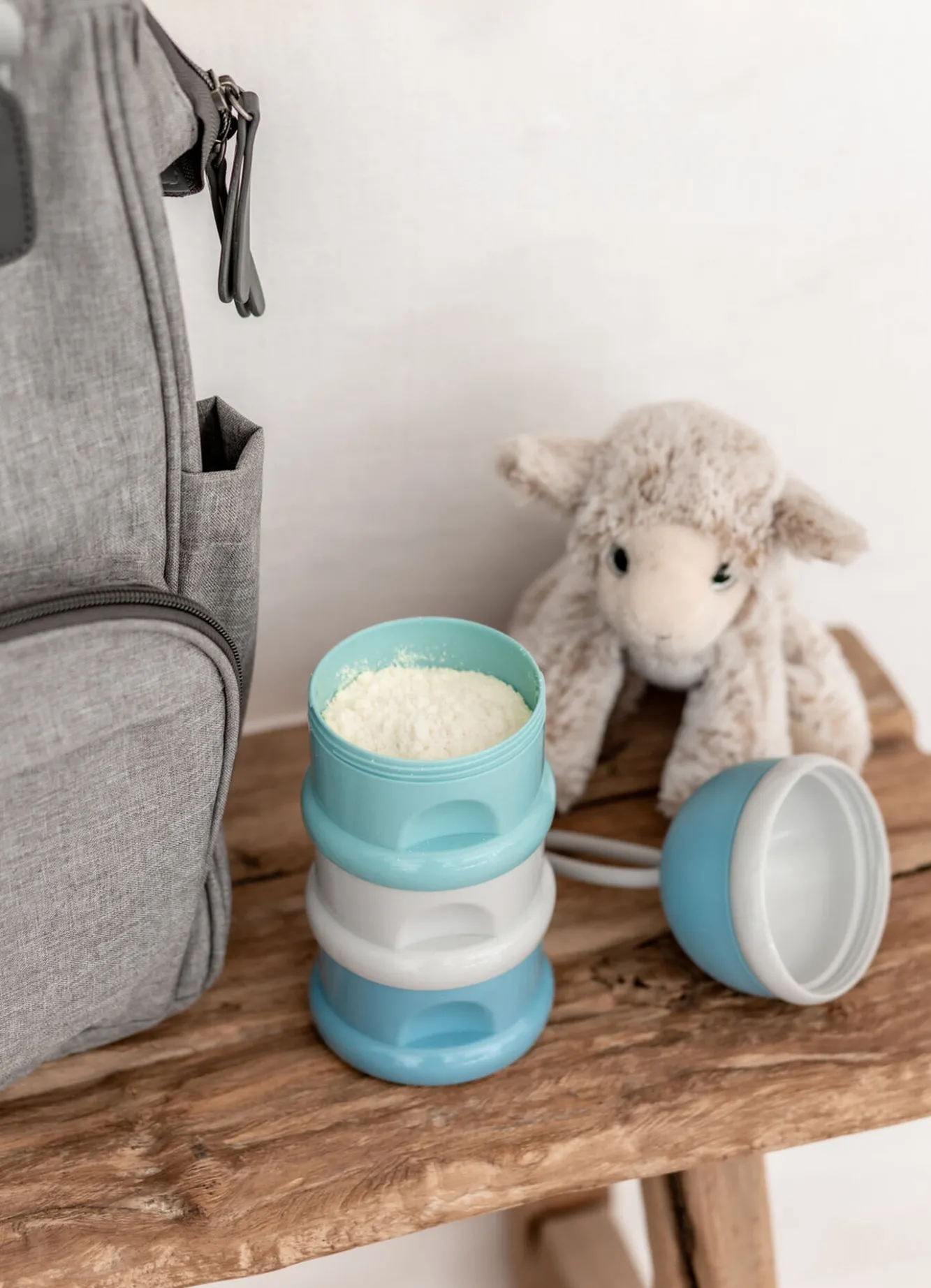 BÉABA Doseurs De Lait>Boite Doseuse De Lait Empilable Blue