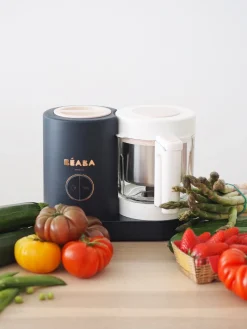 BÉABA Pièces Détachées>Bol Seul Blanc Babycook® Néo Night-Blue