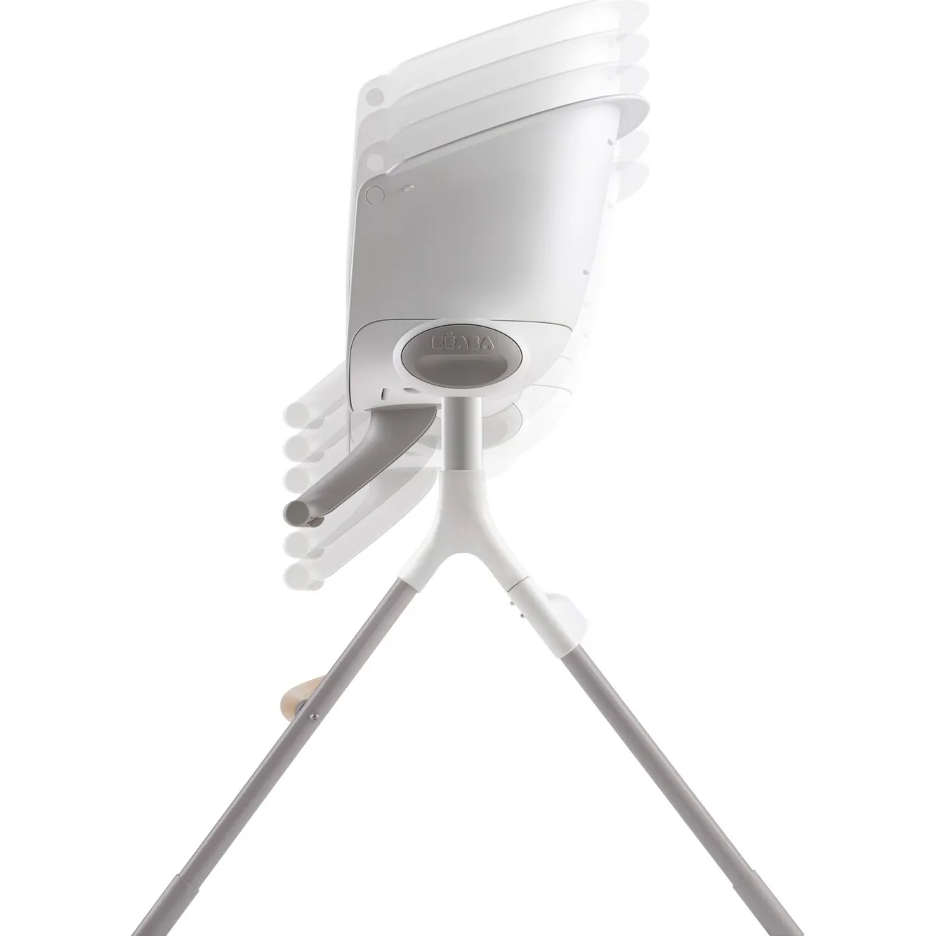 BÉABA Chaise Haute>Chaise Haute Evolutive Up & Down White/Grey