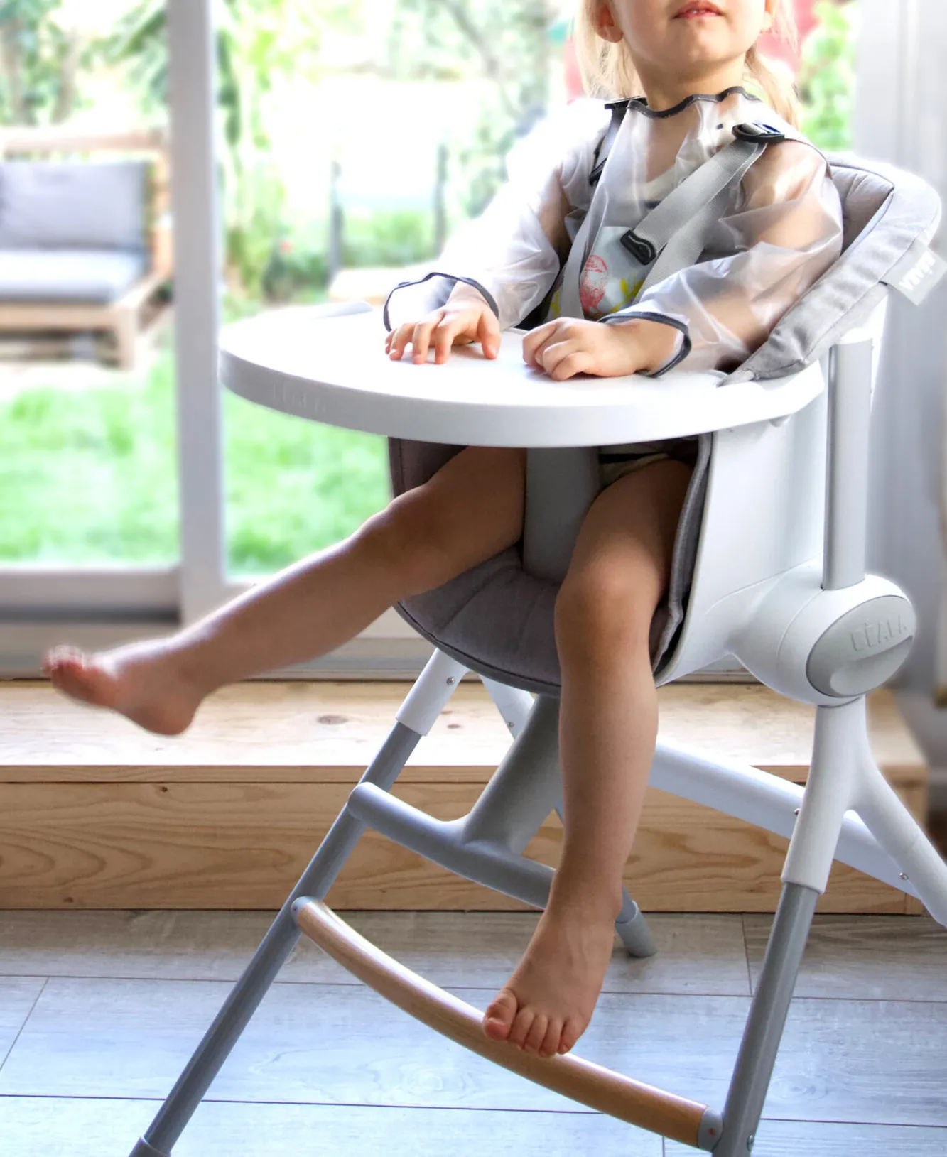 BÉABA Chaise Haute>Chaise Haute Evolutive Up & Down White/Grey