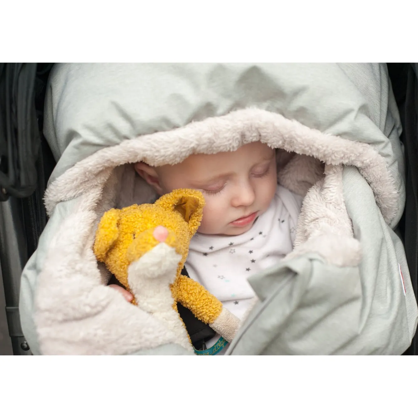 BÉABA Chancelieres Et Nids D'Ange>Chanceliere 6-24M Heather Grey