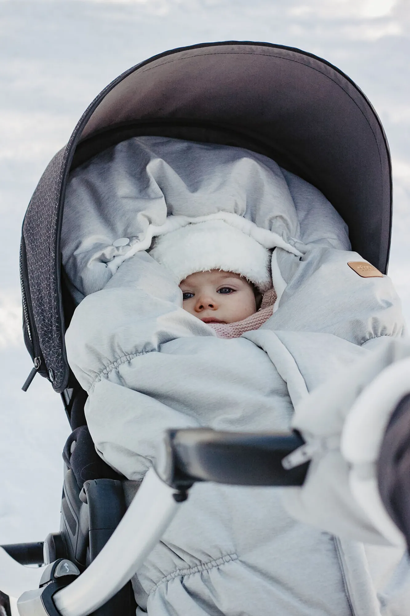 BÉABA Chancelieres Et Nids D'Ange>Chanceliere 6-24M Heather Grey