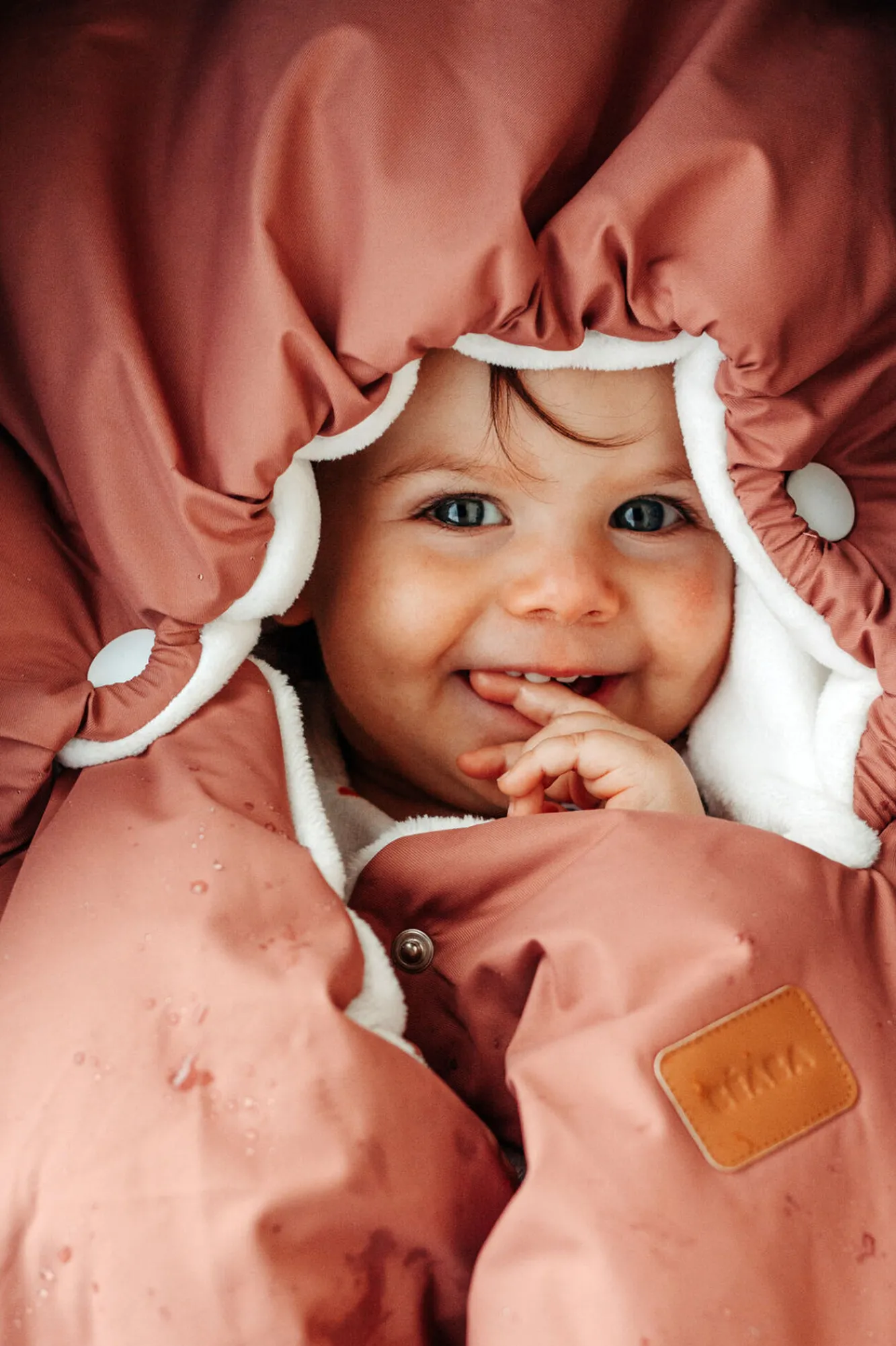 BÉABA Chancelieres Et Nids D'Ange>Chanceliere 6-24M Terracotta