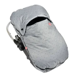 BÉABA Chancelieres Et Nids D'Ange>Chanceliere Siege Auto Heather Grey Dots