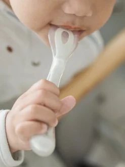 BÉABA Couverts, Vaisselle Et Bavoirs>Cuillere 2Eme Age Silicone Light Mist