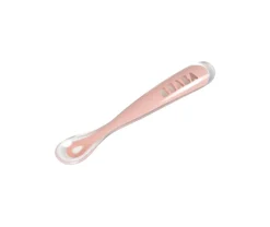 BÉABA Couverts, Vaisselle Et Bavoirs>Cuillere 1Er Age Silicone Old Pink