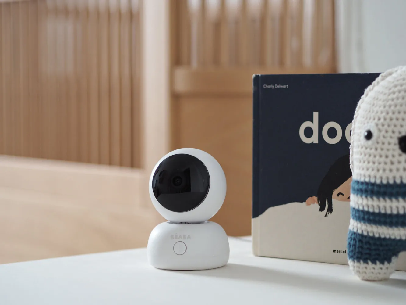 BÉABA Babyphone, Ecoute Bébé>Ecoute Bébé Video Zen Premium White