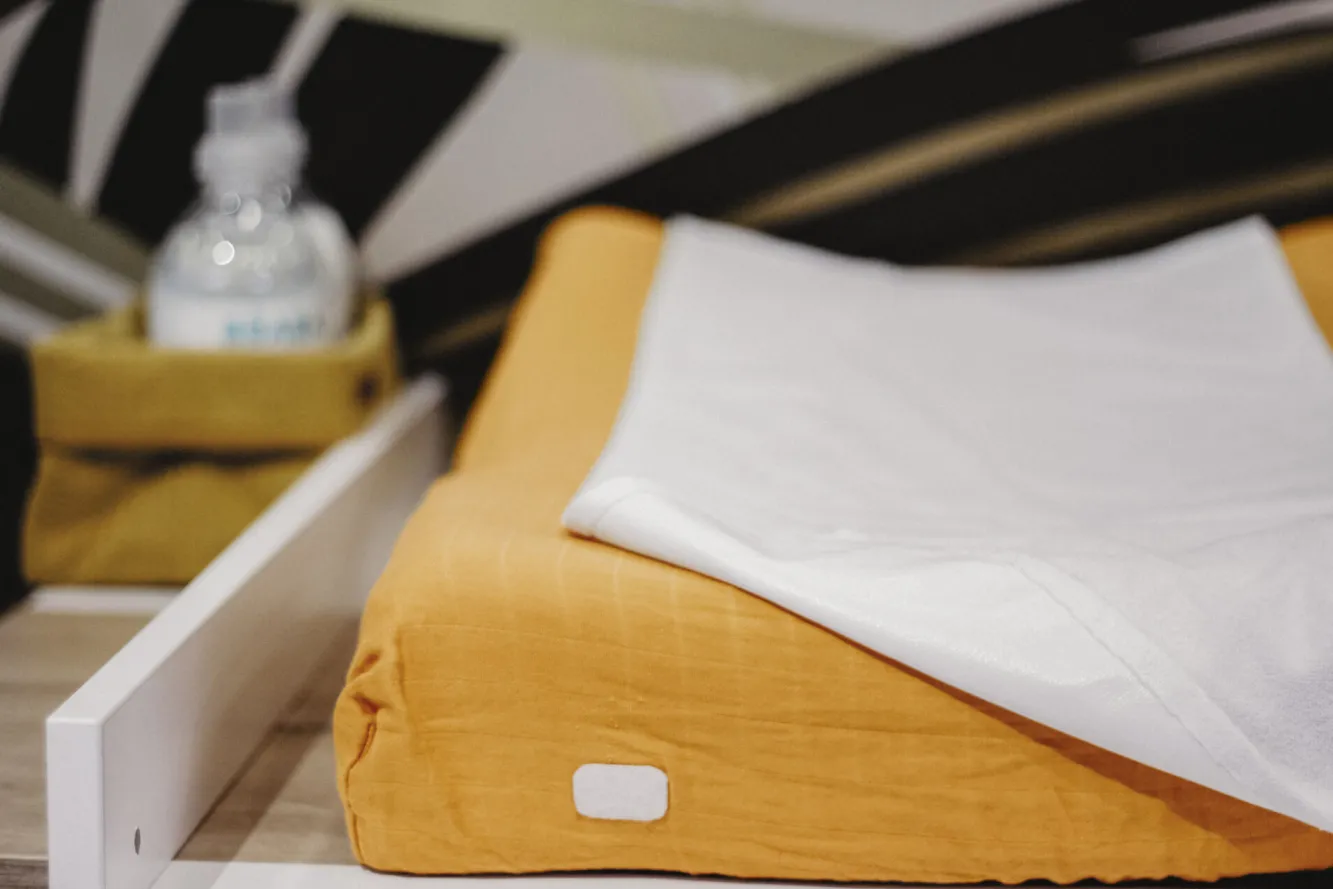 BÉABA Baignoires Et Accessoires>Housse Sofalange® Avec Serviette Eponge Amovible Honey