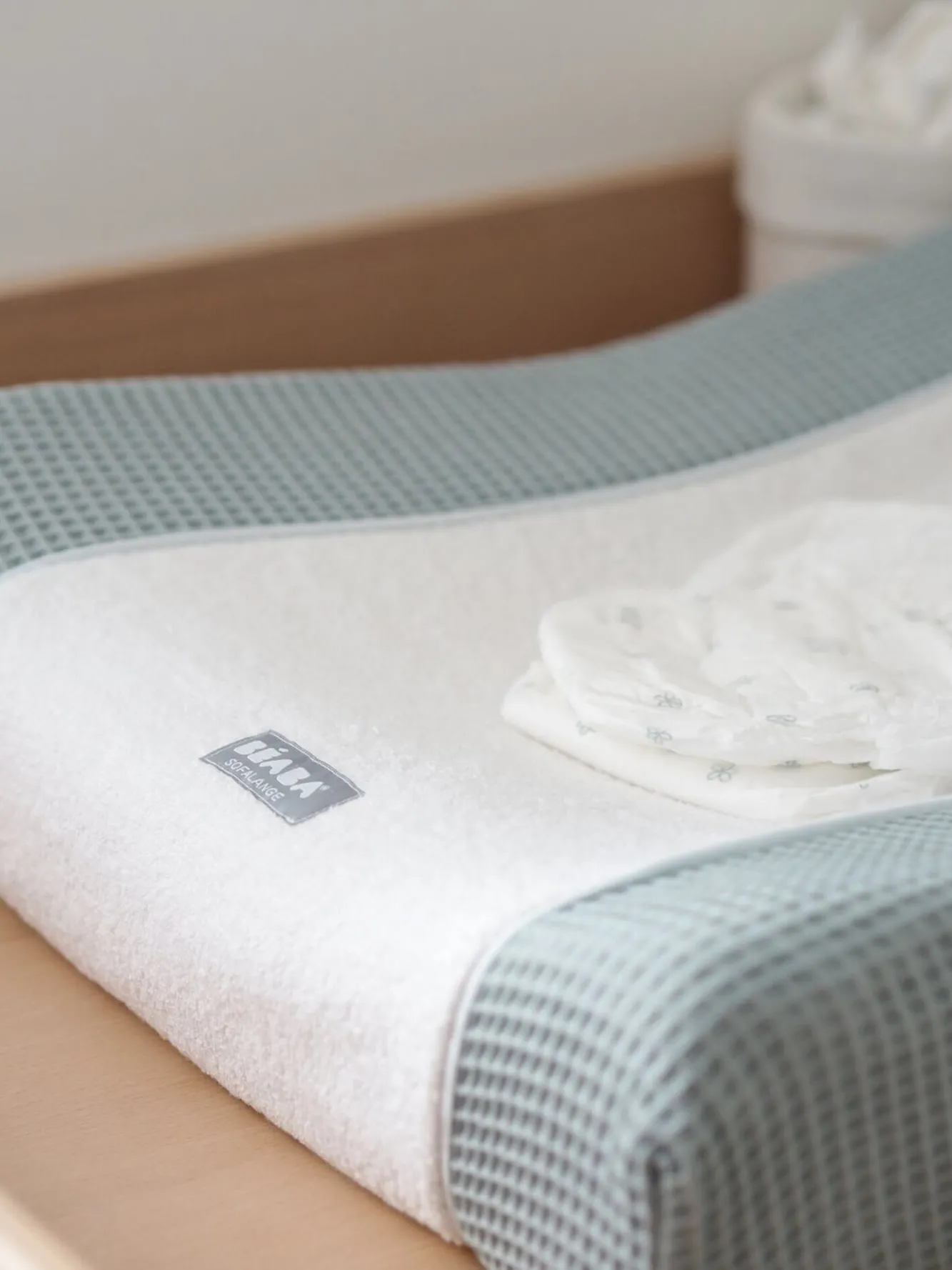 BÉABA Baignoires Et Accessoires>Housse Sofalange® Frosty Green