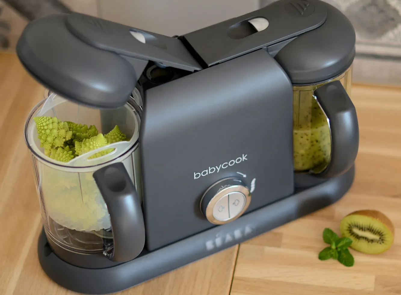 BÉABA Babycook® Duo>Le Robot Cuiseur Babycook® Duo Dark Grey