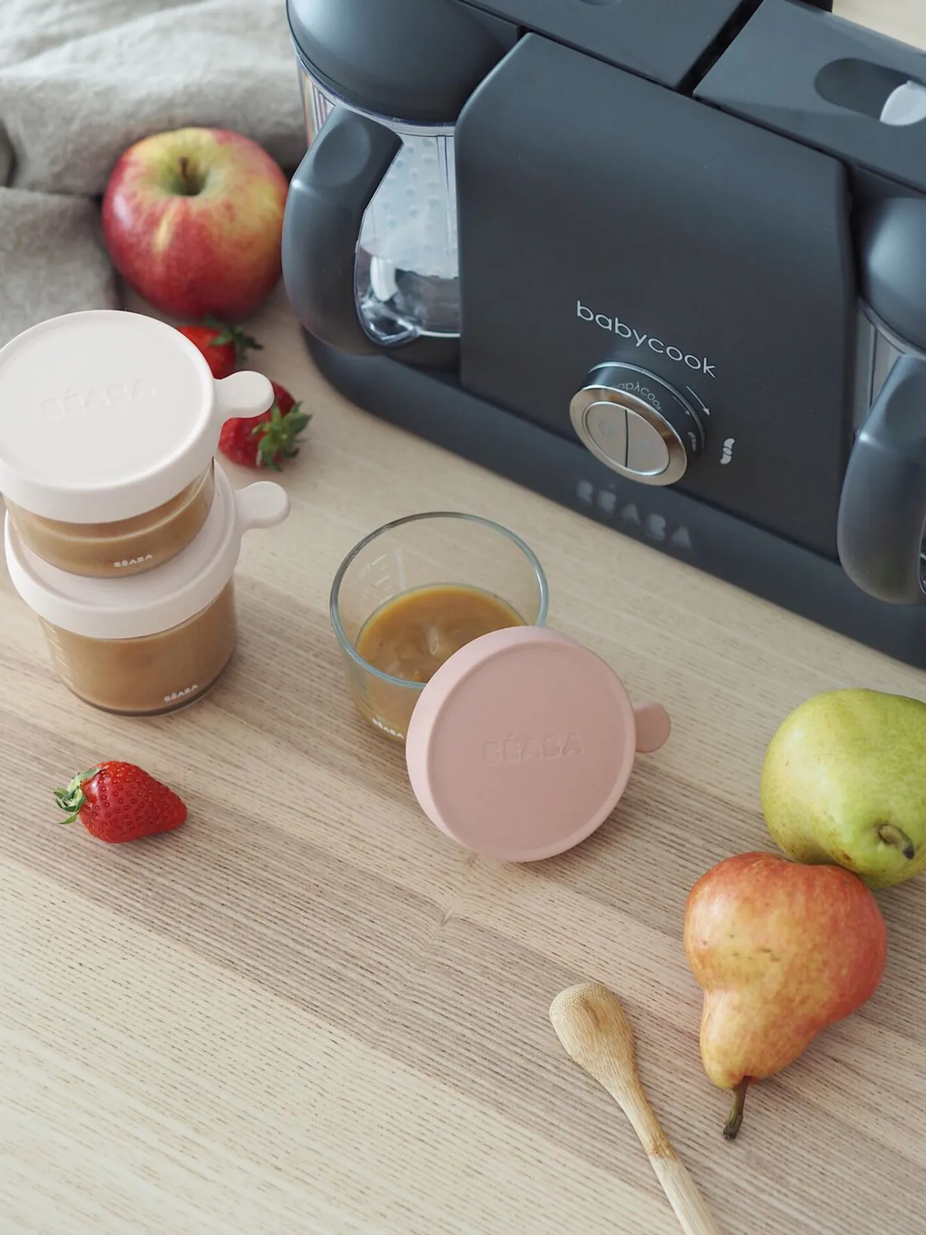 BÉABA Babycook® Duo>Le Robot Cuiseur Babycook® Duo Dark Grey