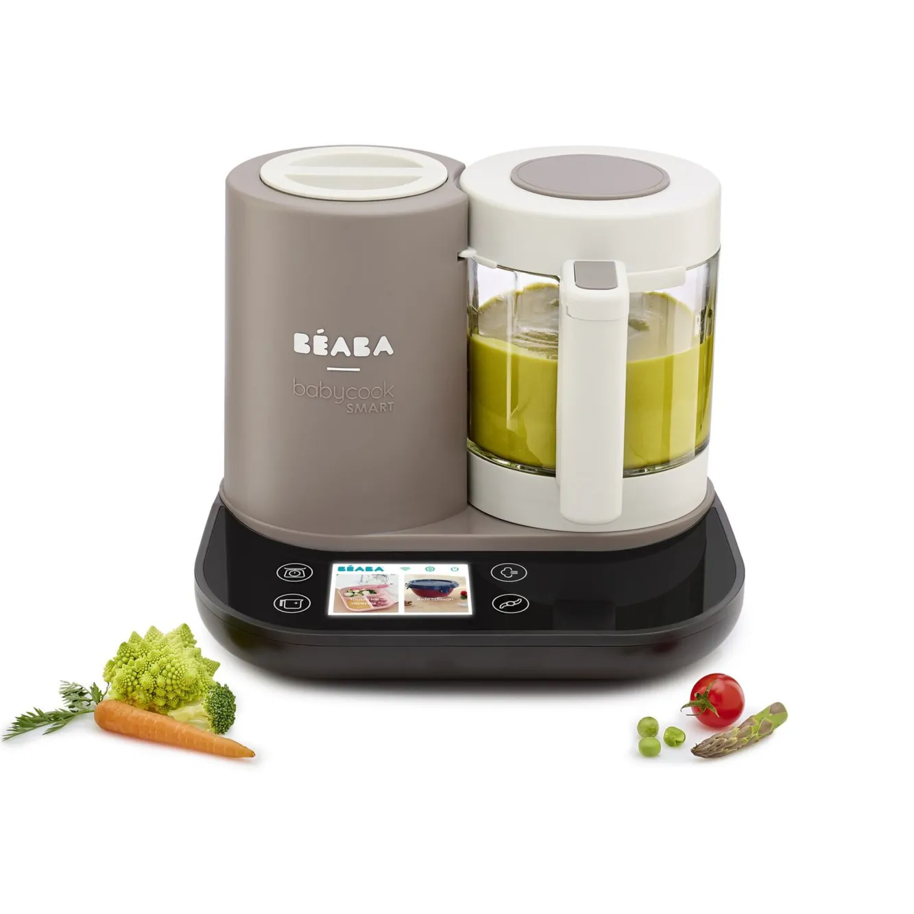 BÉABA Babycook® Smart>Le Robot Cuiseur Babycook® Smart Dove Grey