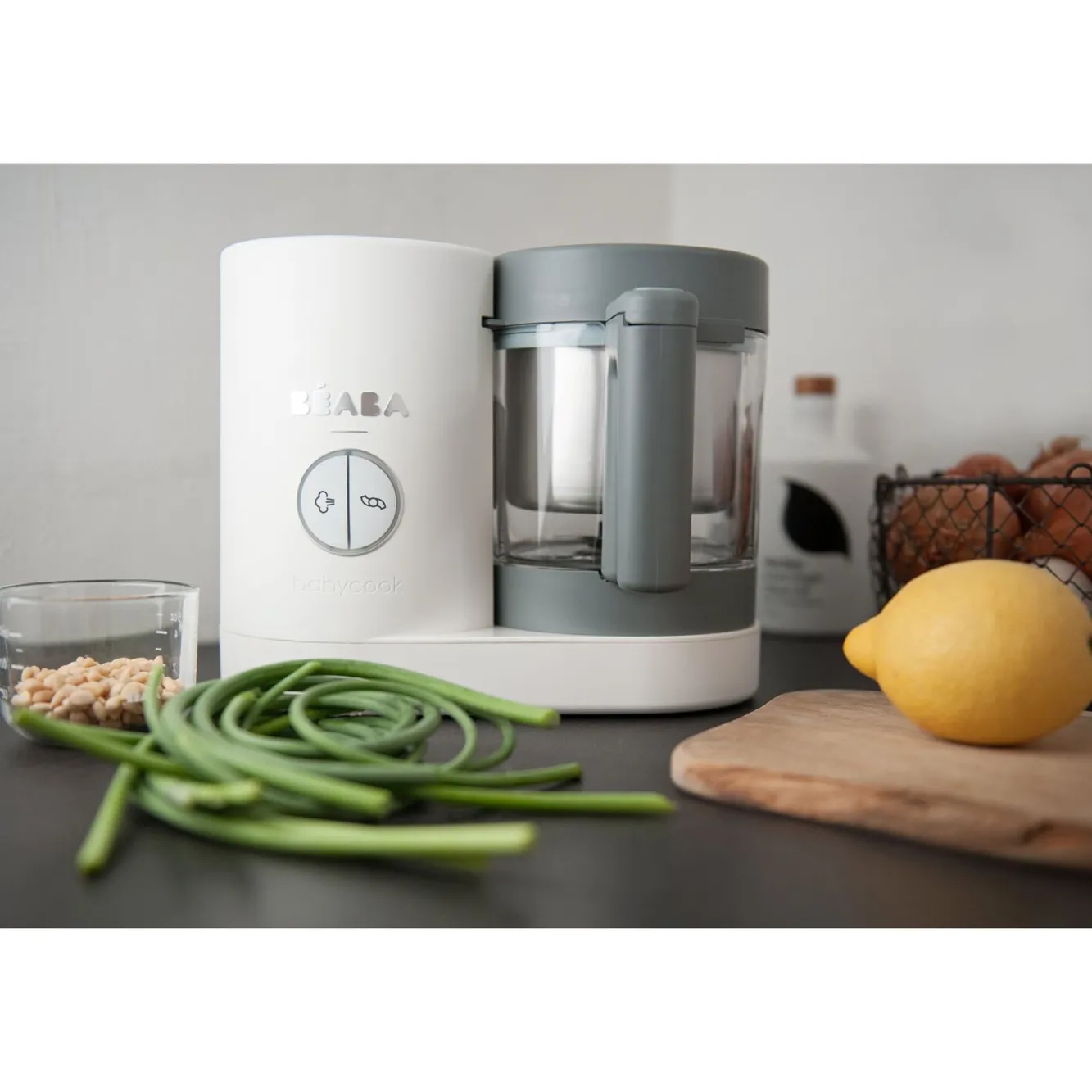 BÉABA Babycook® Néo>Le Robot Cuiseur Babycook® Néo Grey-White