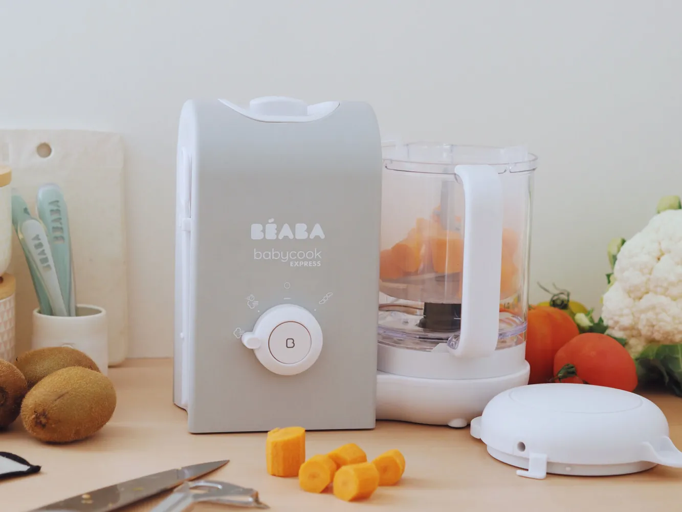 BÉABA Babycook® Express>Le Robot Cuiseur Babycook® Express Velvet Grey