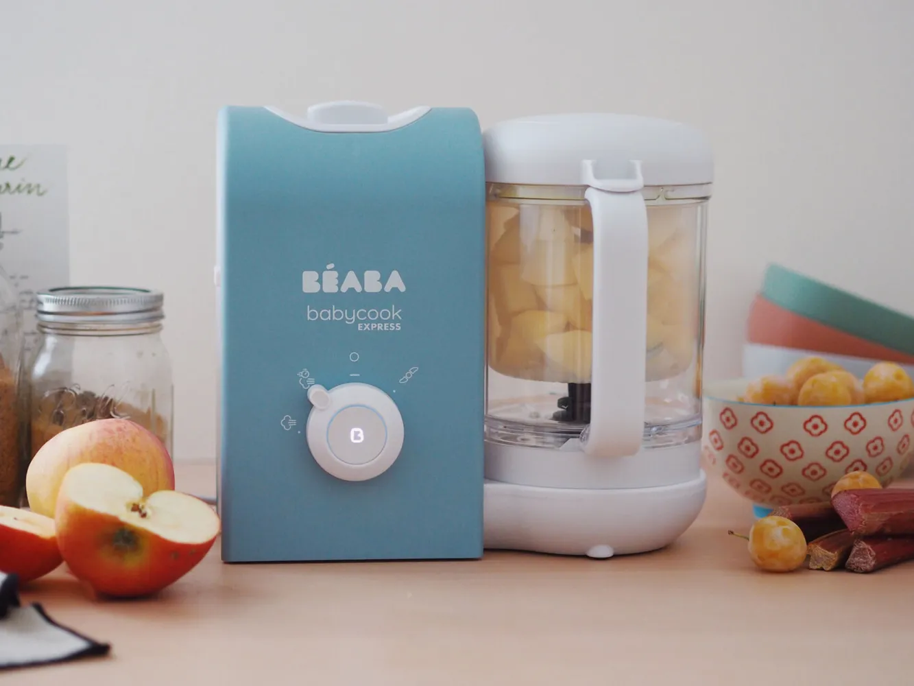 BÉABA Babycook® Express>Le Robot Cuiseur Babycook® Express Baltic Blue
