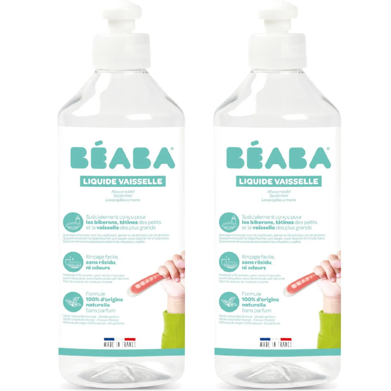 BÉABA Désinfectants Et Nettoyants>Lot 2 Liquides Vaisselle 500 Ml