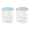 BÉABA Pots De Conservation>Lot 2 Maxi Portion Blue/Grey