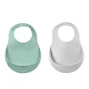 BÉABA Couverts, Vaisselle Et Bavoirs>Lot De 2 Bavoirs Silicone Light Mist/Sage Green