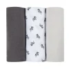 BÉABA Accessoires De Toilette>Lot De 3 Langes En Coton Savanna