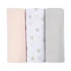BÉABA Accessoires De Toilette>Lot De 3 Langes En Coton Swans