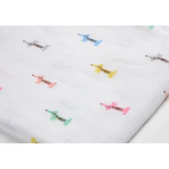 BÉABA Accessoires De Toilette>Lot De 3 Langes En Coton Teckel