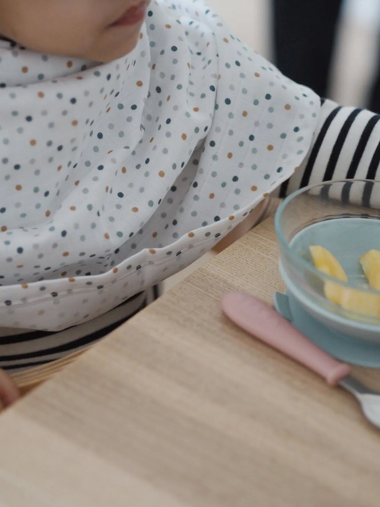 BÉABA Emmaillotage>Lot De 2 Langes Xxl En Coton Baltic Blue/Points