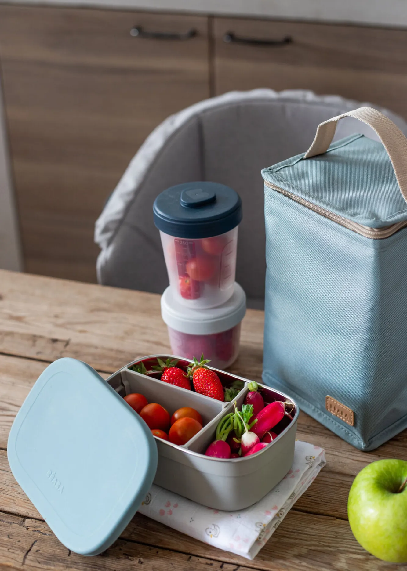 BÉABA Couverts, Vaisselle Et Bavoirs>Lunch Box Baltic Blue