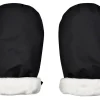 BÉABA Poussettes Et Accessoires>Moufles Poussette Black