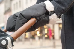 BÉABA Poussettes Et Accessoires>Moufles Poussette Black