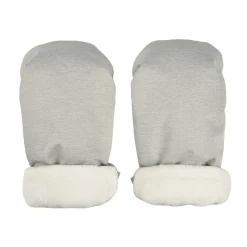 BÉABA Poussettes Et Accessoires>Moufles Poussette Heather Grey