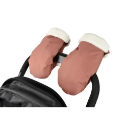 BÉABA Poussettes Et Accessoires>Moufles Poussette Terracotta