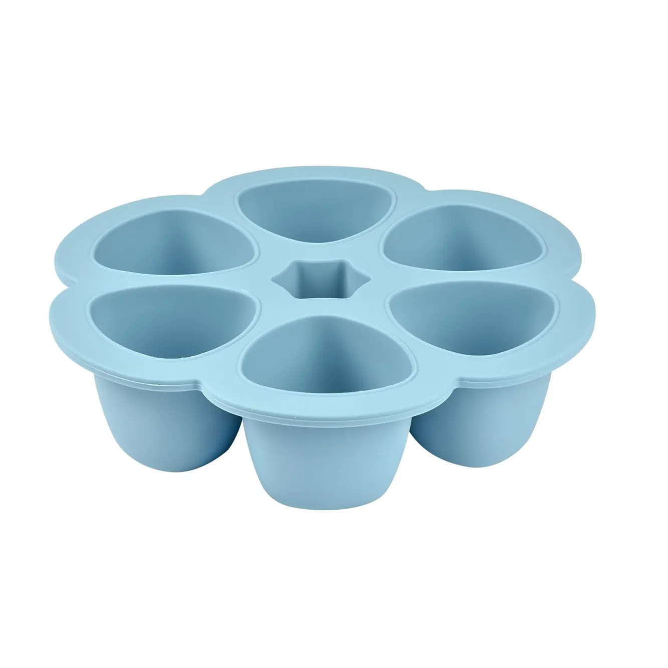 BÉABA Pots De Conservation>Multiportions Silicone 6*90Ml Windy Blue