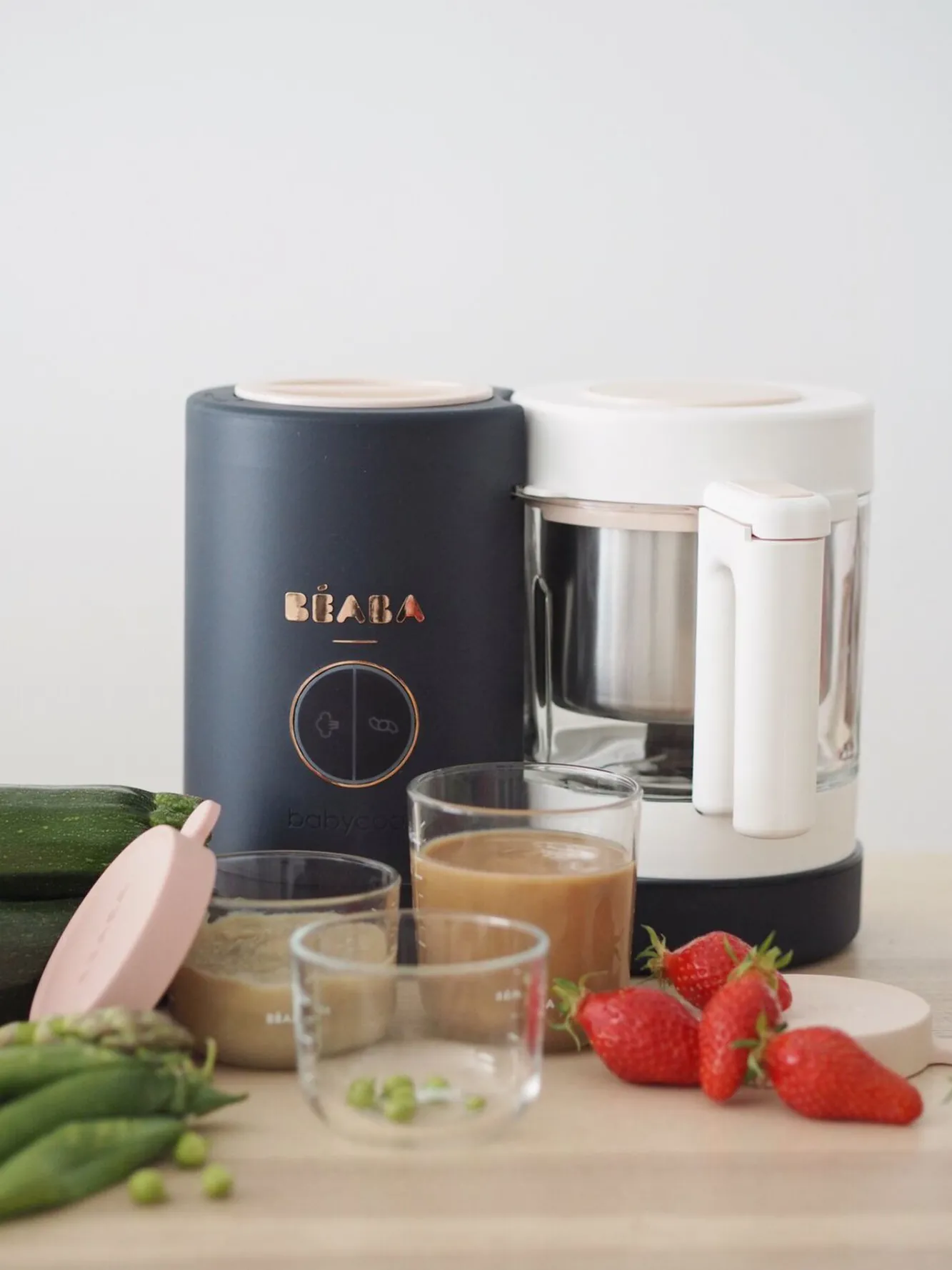 BÉABA Pièces Détachées>Panier De Cuisson Pink Babycook® Néo Night-Blue