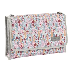 BÉABA Accessoires De Toilette>Pochette A Langer Geneve Mirage Grey/Floral