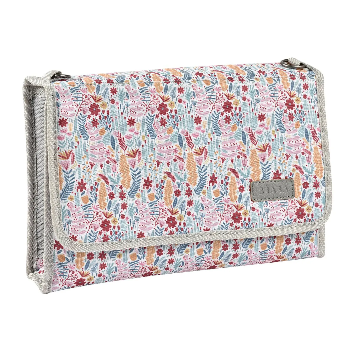 BÉABA Accessoires De Toilette>Pochette A Langer Geneve Mirage Grey/Floral