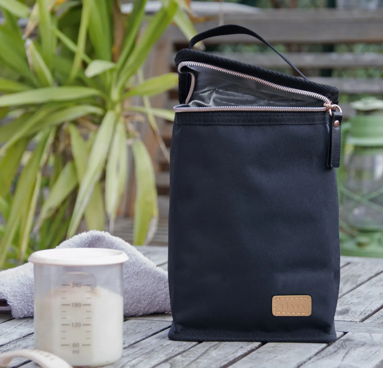 BÉABA Sacs Isotherme Bébé>Pochette Repas Isotherme Black