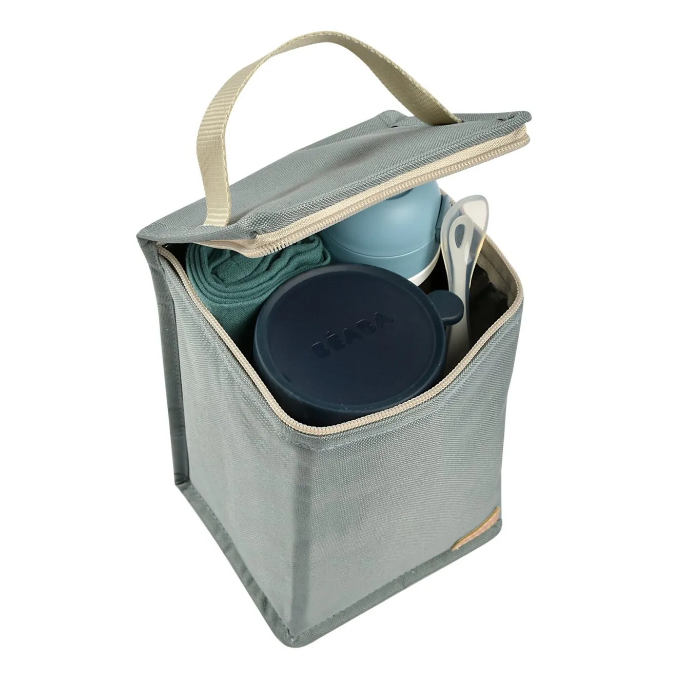 BÉABA Sacs Isotherme Bébé>Pochette Repas Isotherme Frosty Green